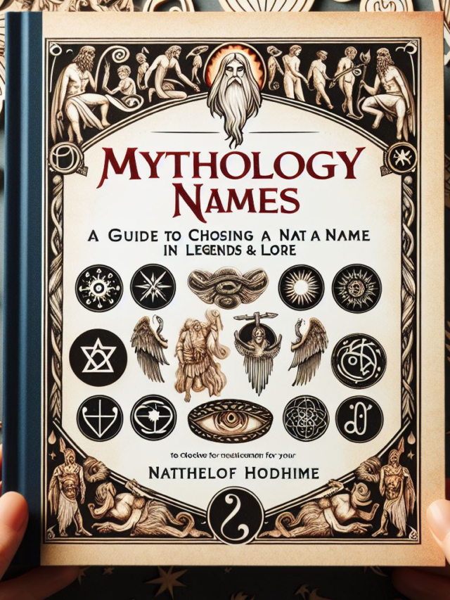 Unveiling Mythology: Names from Legends and Lore